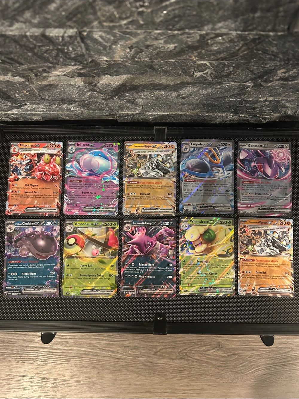 Pokemon TCG Lot of 10 EX Rare Holo Cards from Random Sets M/NM